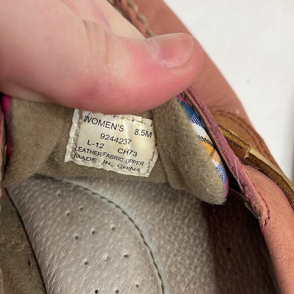 Sperry brown and plaid boat shoes - Picture 7 of 8